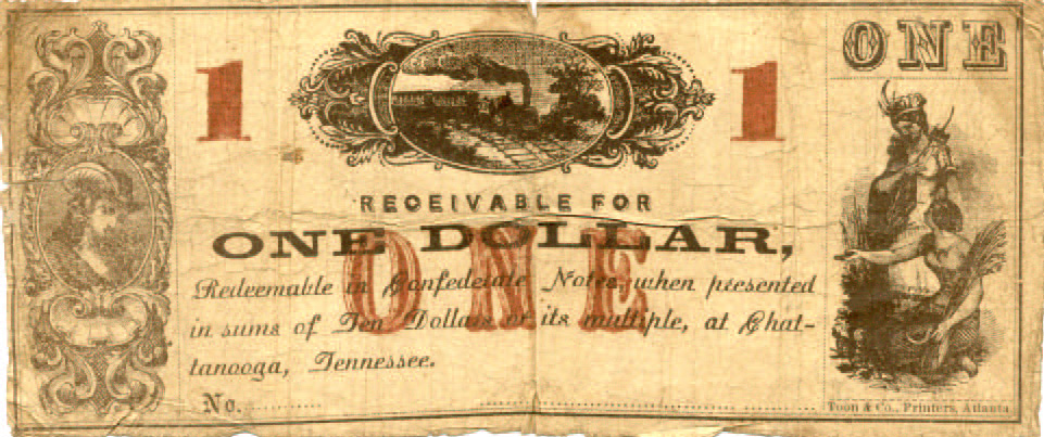 Chatt - Brown Barton & Co $1